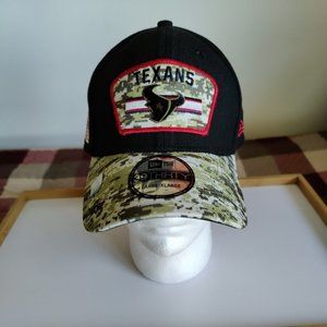 Houston Texans New Era Salute To Service 39THIRTY L-XL Flex Fit Hat NEW